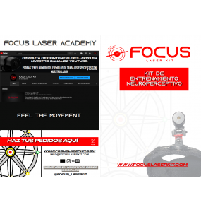 Focus láser kit completo (x2 láser) + regalo Lona Infantil