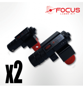 Focus láser kit completo (x2 láser) + regalo Lona Infantil
