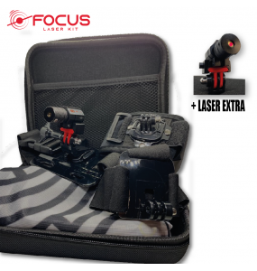 Focus láser kit completo (x2 láser) + Lona Infantil